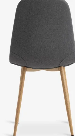 Sillas De Comedor>JYSK JONSTRUPSilla de comedor JONSTRUP tela /color roble natural Asfalto