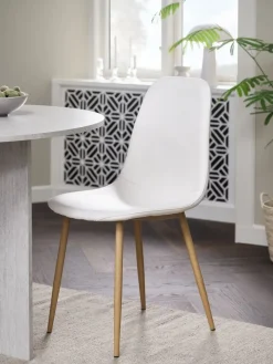 Sillas De Comedor>JYSK JONSTRUPSilla de comedor JONSTRUP /color roble natural Blanco