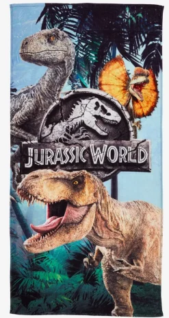 Toallas Para Niños|Toallas De Lavabo>JYSK JURASSIC WORLDToalla de ducha velur JURASSIC WORLD 70x140
