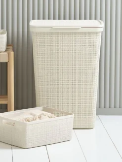 Todas Las Cestas|Almacenaje De Plástico>JYSK JUTECesta JUTE 12L plástico blanco crudo