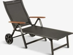Muebles De Jardín|Tumbonas>JUTLANDIA KARLSHAMNTumbona KARLSHAMN A81xL190 gris oscuro