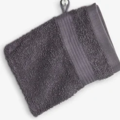Toallas De Lavabo|Toallas De Manos>KRONBORG KARLSTADGOLDManopla de baño KARLSTAD 15x21 Gris oscuro