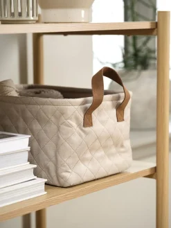 Todas Las Cestas|Cestas Y Cajas>JYSK KENCesta KEN A23xL33xA18cm beis con asas
