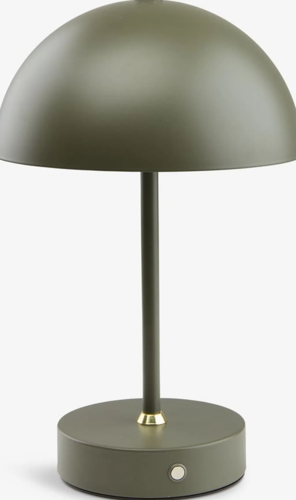 Iluminación Decorativa>JYSK KENTLámpara a pilas KENT Ø16xA25cm verde táctil y temporizador Verde oliva