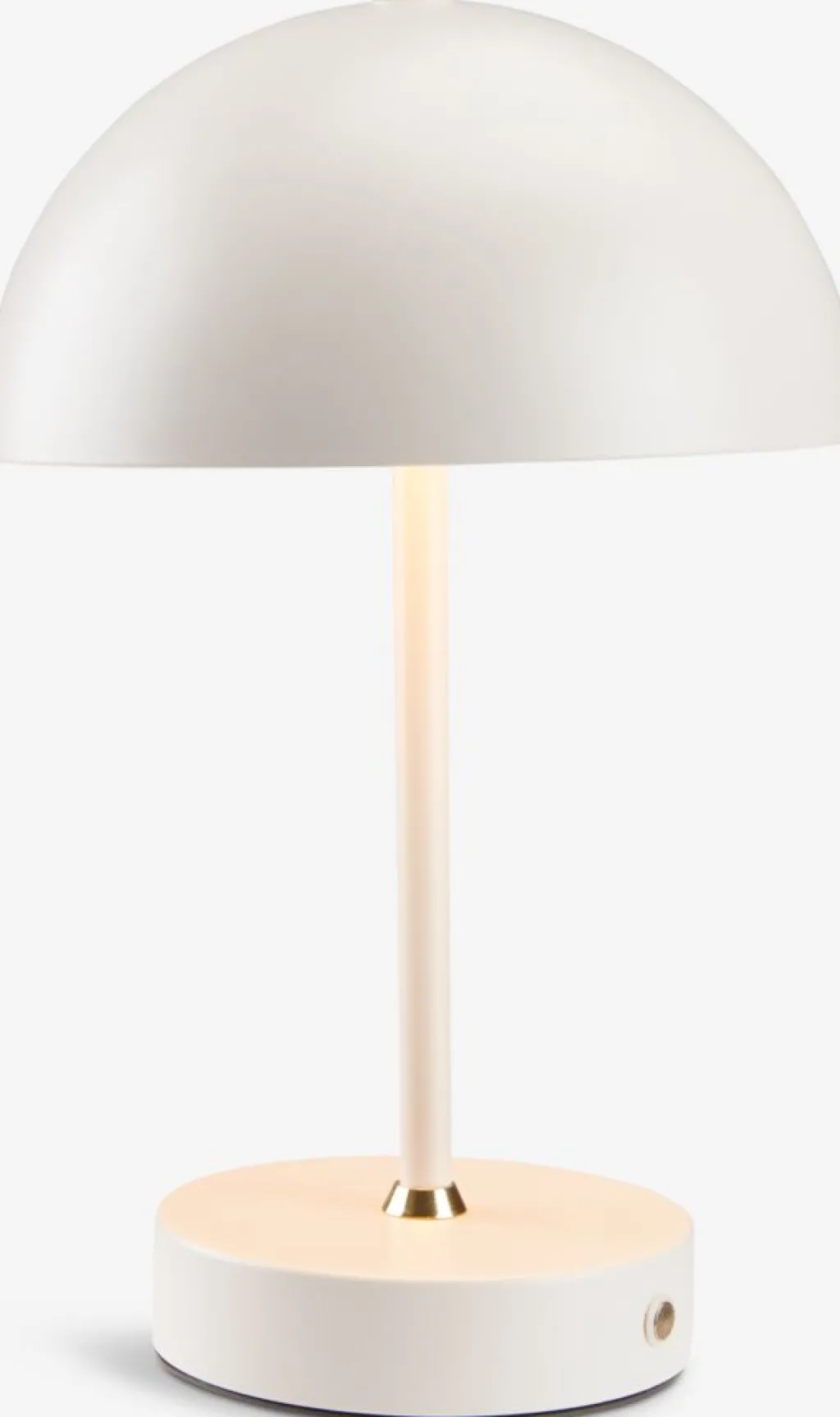 Iluminación Decorativa>JYSK KENTLámpara a pilas KENT Ø16xA25cm gris táctil y temporizador Gris claro