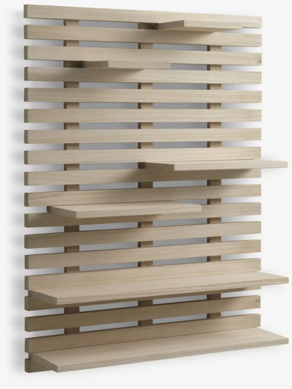 Baldas|Baldas>JYSK KETTINGEEstante de pared KETTINGE 6 estantes natural