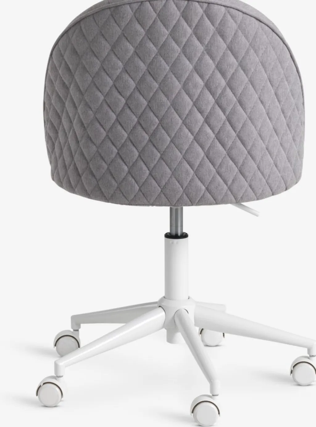 Sillas De Oficina|Sillas Gaming>JYSK KOKKEDALSilla de escritorio KOKKEDAL tela /blanco Gris