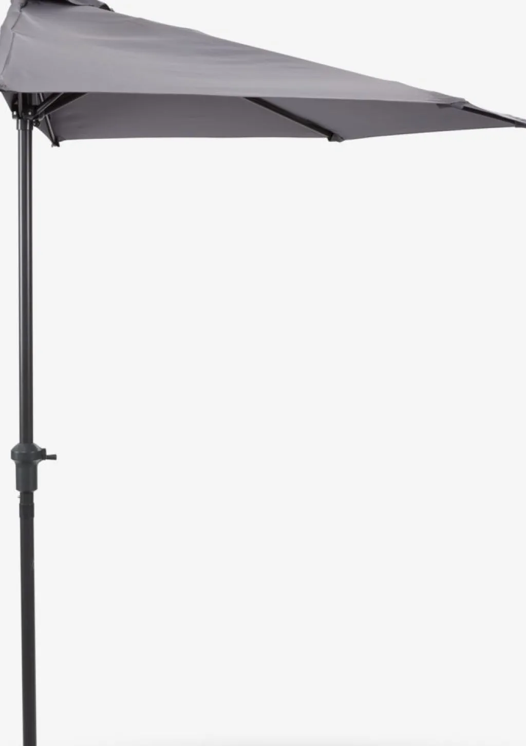 Sombrillas>JYSK KOLDINGSombrilla media pantalla KOLDING W270xL135 gris