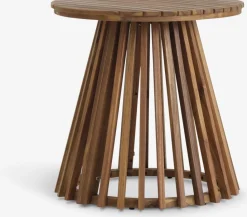 Mesas De Jardín|Muebles De Jardín>JYSK KRAGEVIGMesa auxiliar KRAGEVIG Ø50xA50 madera dura