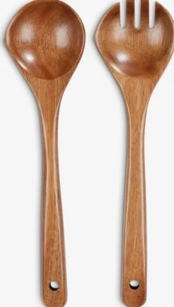 Accesorios De Cocina>JYSK KRESTIANCubiertos para ensalada KRESTIAN L30cm madera