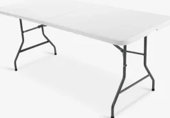 Mesas De Camping|Mesas De Jardín>JYSK KULESKOGMesa plegable KULESKOG A75xL180 blanco