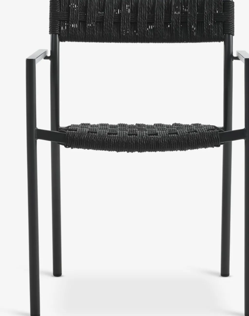 Conjuntos Mesa Y Sillas De Jardín>JYSK LANGET + TRILLEVALLENMesa LANGET L207 + 4 sillas TRILLEVALLEN negro