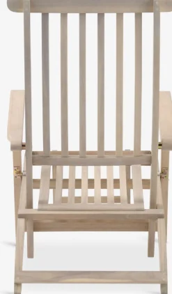 Sillas De Jardín|Muebles De Jardín>JYSK LANGHOLMTumbona plegable LANGHOLM madera dura