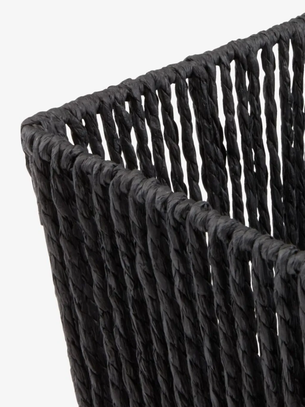 Todas Las Cestas|Cestas Y Cajas>JYSK LARSEMILCesta LARSEMIL A23xL33xA17cm Negro