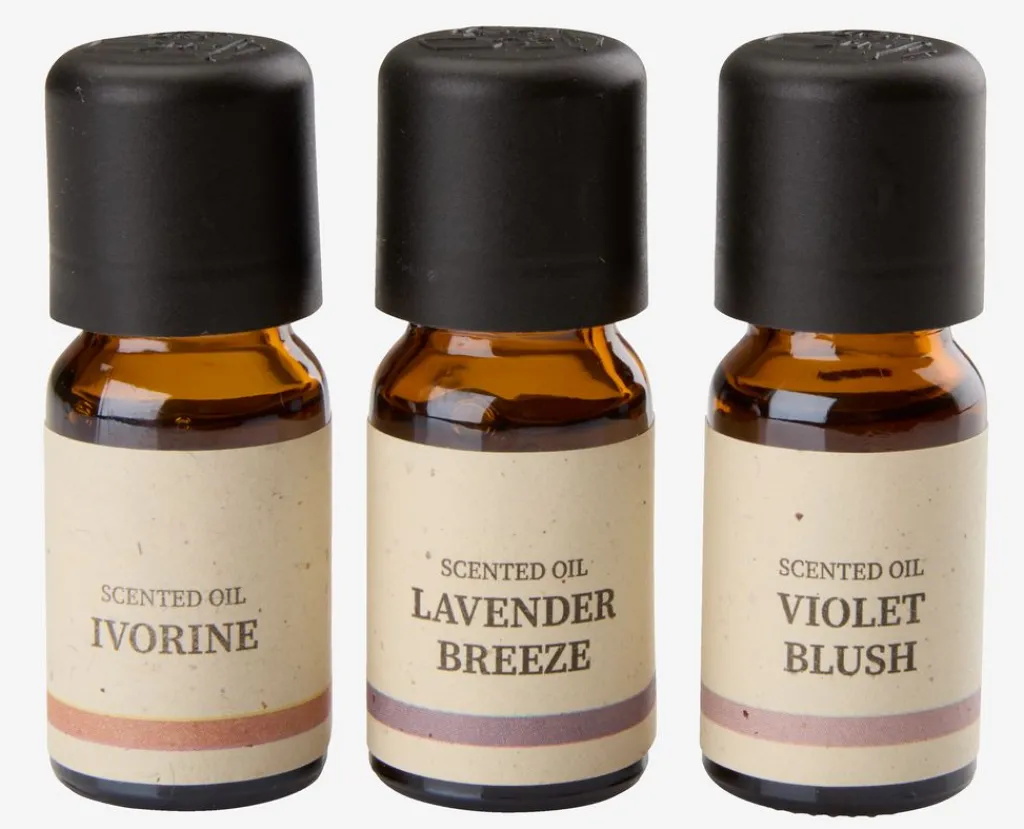 Velas Aromáticas>JYSK LEONAceite aromático LEON 10ml 3 unidades