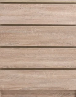 Cómodas|Cómodas>JYSK LIMFJORDENCómoda LIMFJORDEN 4 cajones color Roble claro