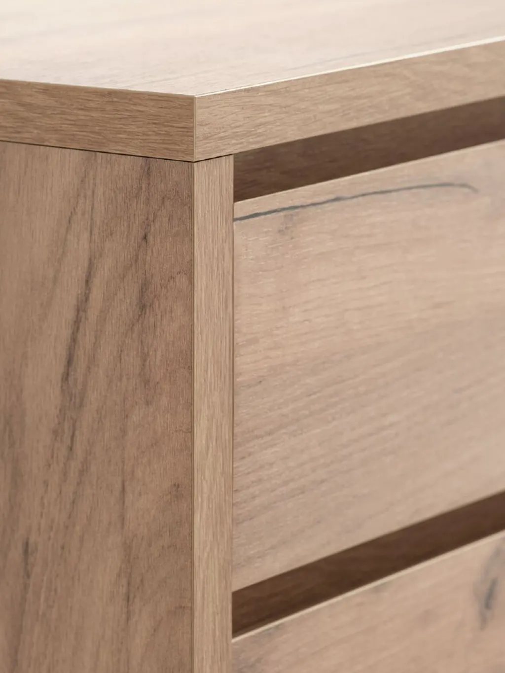 Escritorios|Escritorios Elevables>JYSK LIMFJORDENEscritorio LIMFJORDEN 60x120 4 cajones color roble natural Roble salvaje natural