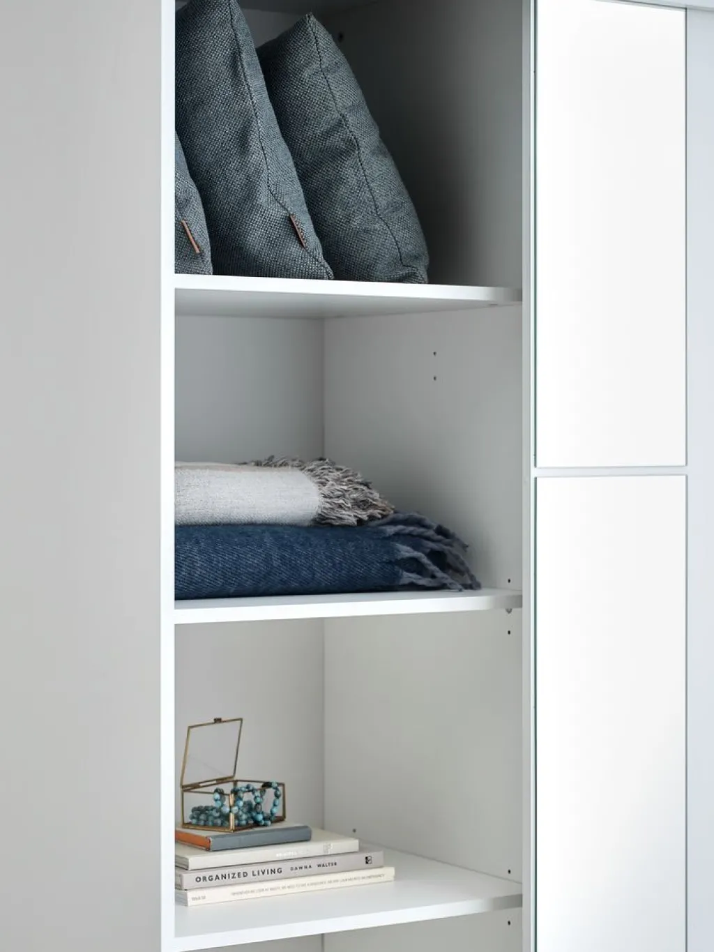 Accesorios Para Armarios|Armarios>JYSK LIMFJORDENEstantes para LIMFJORDEN 3 puertas 2 unidades Blanco