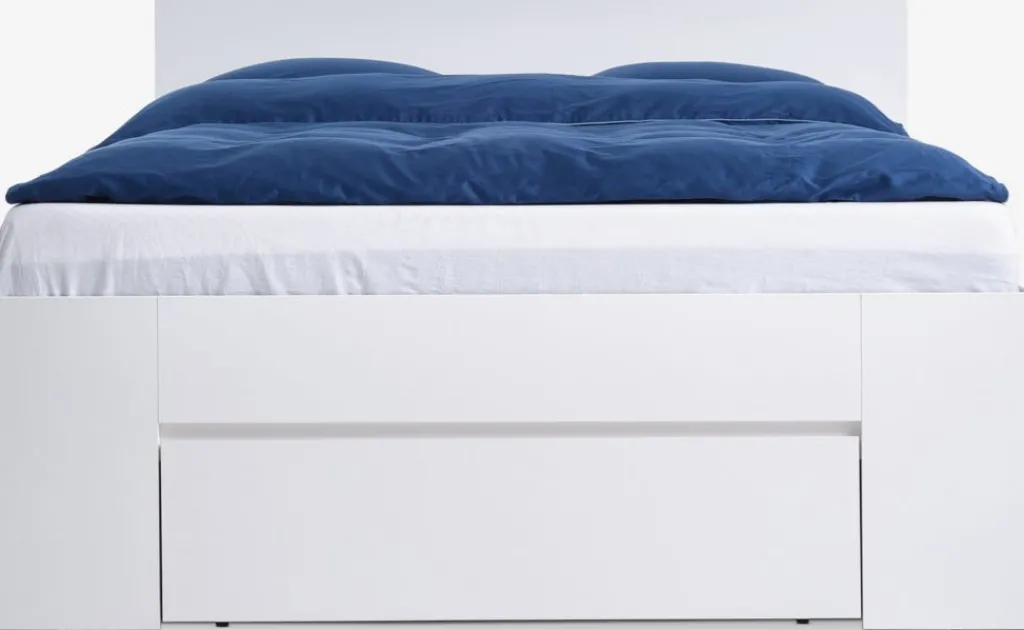 Estructuras De Cama|90 X 190 Cm>JYSK LIMFJORDENEstructura cama LIMFJORDEN 135x190 3 cajones Blanco