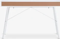 Escritorios|Escritorios Elevables>JYSK LINDVEDEscritorio LINDVED 48x120 2 cajones Blanco