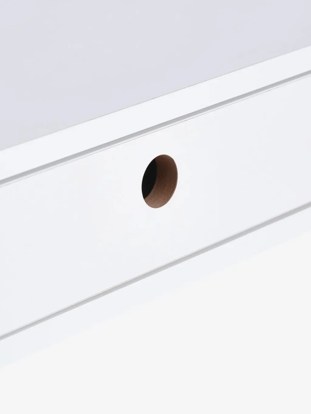 Escritorios|Escritorios Elevables>JYSK LINDVEDEscritorio LINDVED 48x120 2 cajones Blanco
