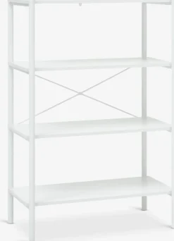 Estanterias Y Librerías|Estanterias Y Librerías>JYSK LINDVEDEstantería LINDVED 4 estantes blanco