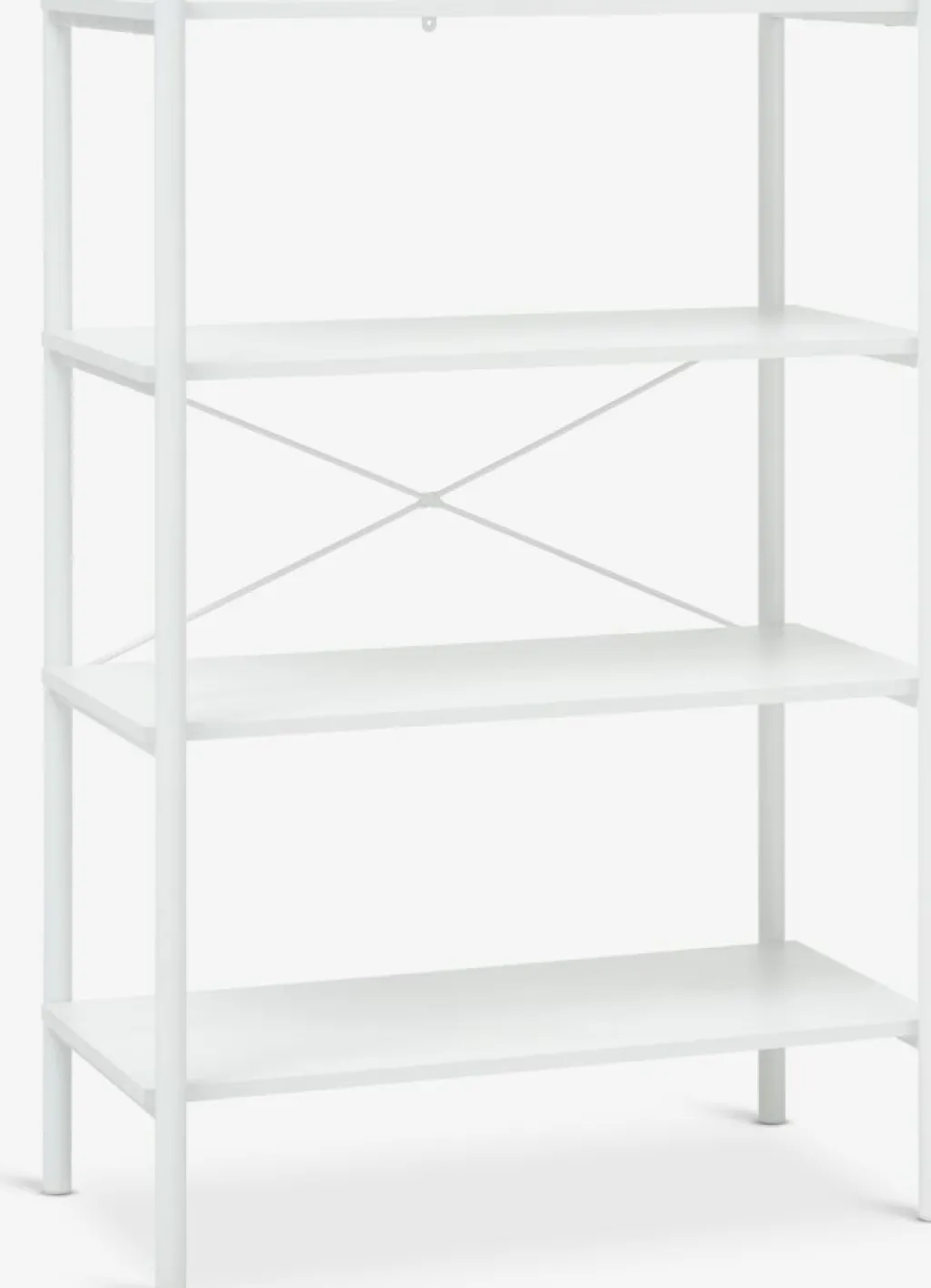 Estanterias Y Librerías|Estanterias Y Librerías>JYSK LINDVEDEstantería LINDVED 4 estantes blanco