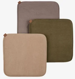 Cojines De Asiento>JYSK LOMMECojín de asiento LOMME 38x38x2 Gris