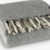 Mantas>JYSK LUNDKARSEManta de lana LUNDKARSE 130x170 gris/beis