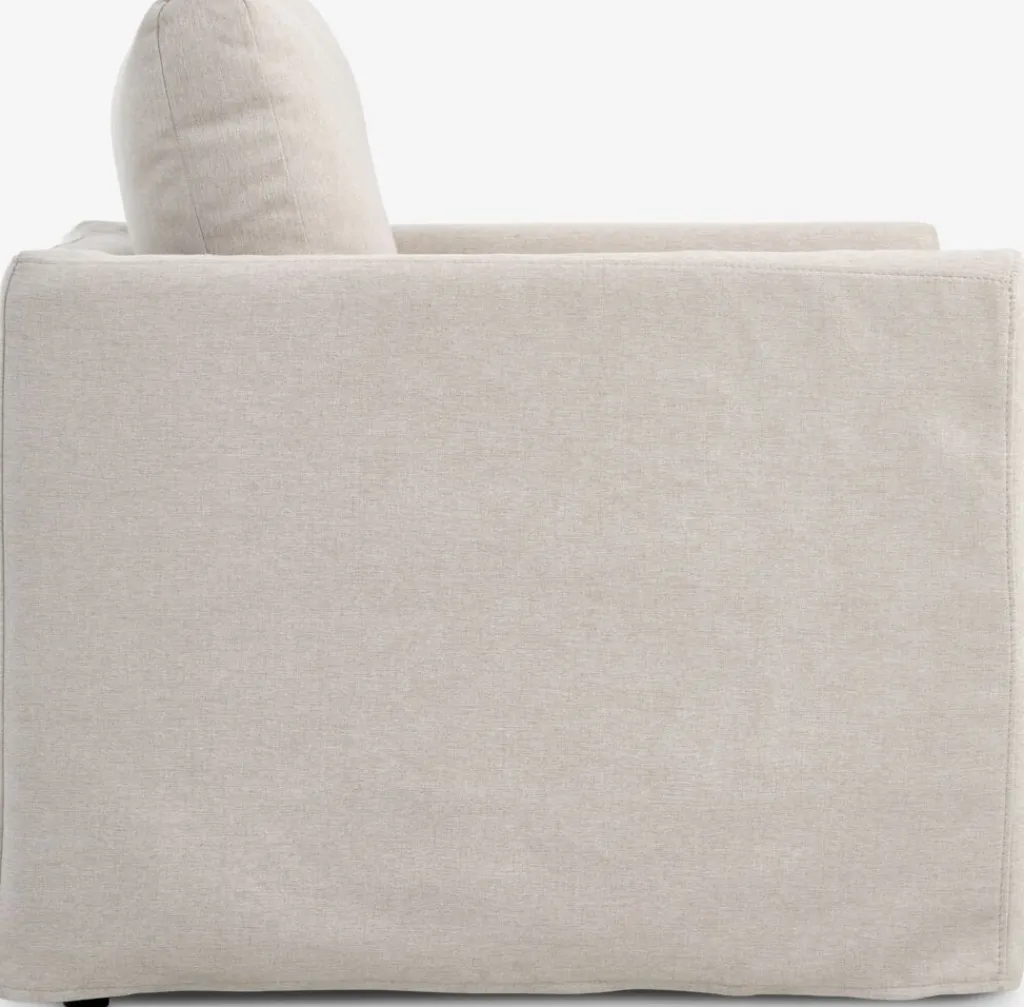 Sillones>JYSK LYNGAASillón LYNGAA funda extraíble tela beis