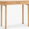 Consolas|Consolas>Royal Oak LYNGVIGMesa consola LYNGVIG 50x110 2 puertas persiana roble natural