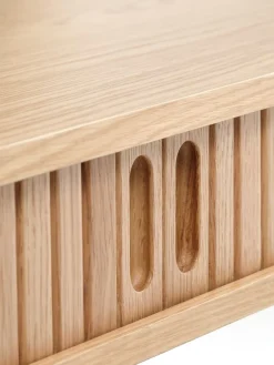 Consolas|Consolas>Royal Oak LYNGVIGMesa consola LYNGVIG 50x110 2 puertas persiana roble natural