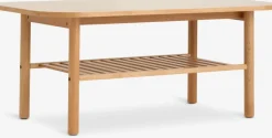Mesas De Centro|Mesas Auxiliares>Royal Oak LYNGVIGMesa de centro LYNGVIG 60x110 con estante Roble natural