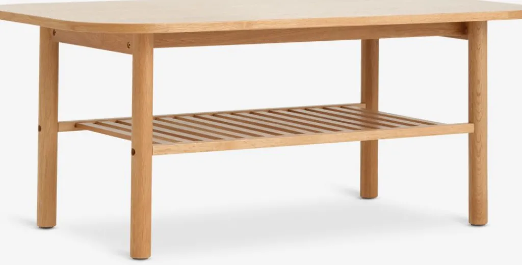 Mesas De Centro|Mesas Auxiliares>Royal Oak LYNGVIGMesa de centro LYNGVIG 60x110 con estante Roble natural