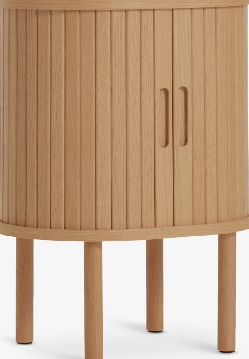 Mesitas De Noche|Mesitas De Noche>Royal Oak LYNGVIGMesita de noche LYNGVIG 2 puertas persiana Roble natural