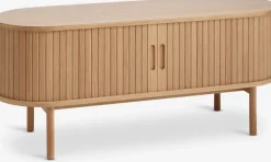 Muebles De TV>Royal Oak LYNGVIGMueble TV LYNGVIG 120cm 2 puertas persiana Roble natural