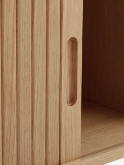 Muebles De TV>Royal Oak LYNGVIGMueble TV LYNGVIG 120cm 2 puertas persiana Roble natural