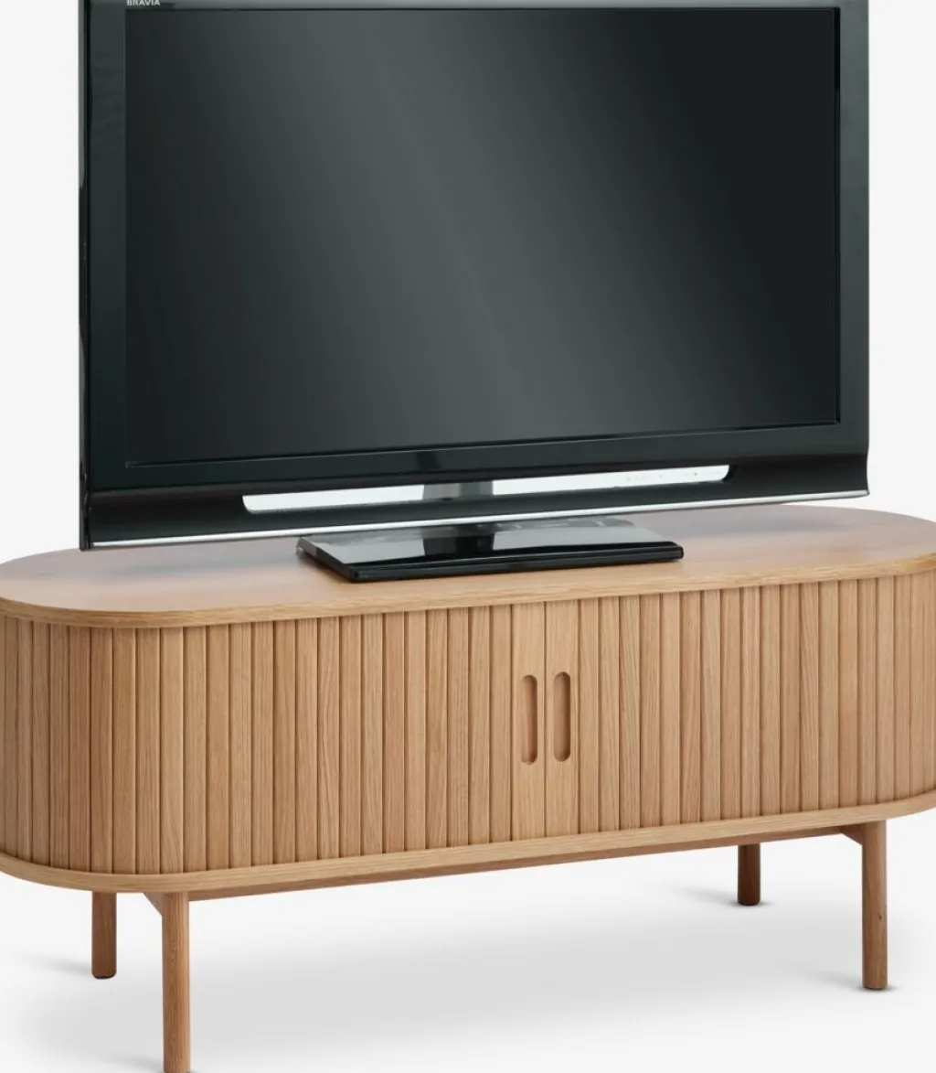 Muebles De TV>Royal Oak LYNGVIGMueble TV LYNGVIG 120cm 2 puertas persiana Roble natural