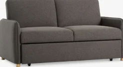 Sofás Cama|Sofás Cama>JYSK LYSTRUPSofá cama LYSTRUP 2 plazas tela gris oscuro