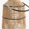 Faroles>JYSK MAALTHEFarol MAALTHE Ø27xA35cm natural/negro