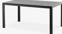 Mesas De Jardín>JUTLANDIA MADERUPMesa de jardín MADERUP A90xL150 negro