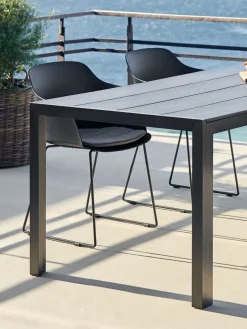 Mesas De Jardín>JUTLANDIA MADERUPMesa de jardín MADERUP A90xL205 negro