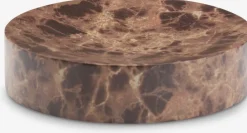 Cuidado Personal|Accesorios>JYSK MAKARYDBandeja vaciabolsillos MAKARYD Ø10xA2cm efecto mármol marrón