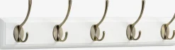 Percheros|Percheros>JYSK MALLINGPerchero MALLING 5 ganchos blanco