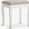 Sillas Plegables Y Taburetes>JYSK MALLINGTaburete MALLING blanco/tela beis