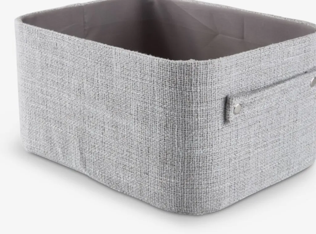 Todas Las Cestas|Cestas Y Cajas>JYSK MALTECesta MALTE A20xL26xA13cm Gris