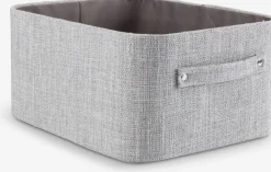 Todas Las Cestas|Cestas Y Cajas>JYSK MALTECesta MALTE A32xL27xA16cm gris Gris claro