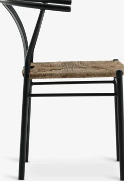Conjuntos Mesa Y Sillas De Jardín>JUTLANDIA MARIELYST + TAGMARKMesa MARIELYST L150 gris + 4 sillas TAGMARK negro