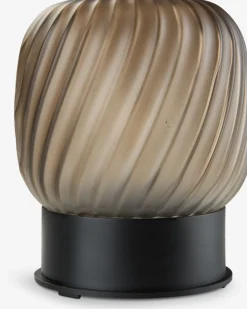 Iluminación Exterior>JYSK MEJSELámpara a pilas MEJSE Ø14xA17cm marrón claro