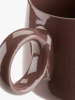 Vasos Y Tazas>JYSK MELVINTaza MELVIN Ø10xA9cm 37cl uva empolvada